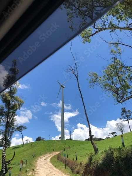 Fototapeta Wind Turbine 