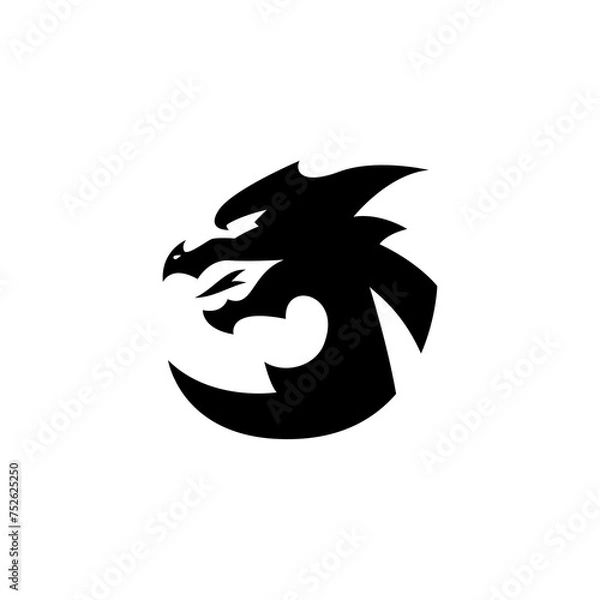 Obraz Dragon Logo