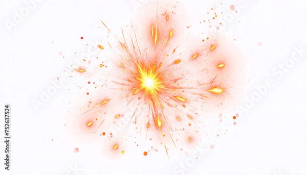 Obraz 火花　素材　透過