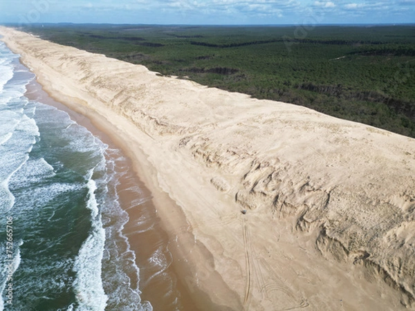 Obraz Dunes de sable et côte Landaise