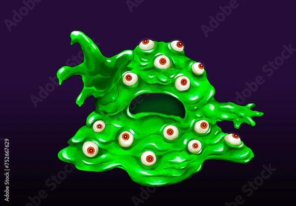 Fototapeta どろどろモンスター