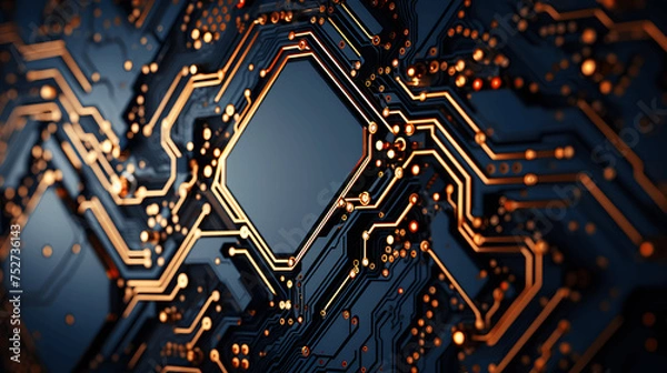 Fototapeta circuit board background