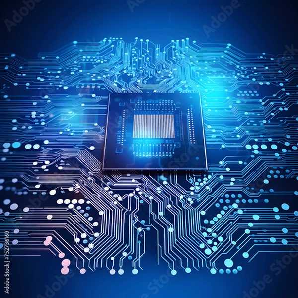 Fototapeta circuit board background