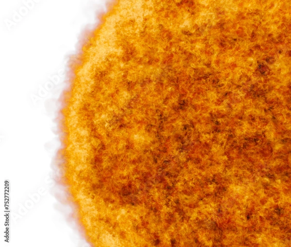 Fototapeta Sun isolated transparent background 3d rendering
