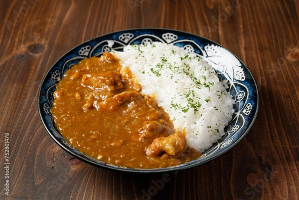 Fototapeta チキン煮込みカレー