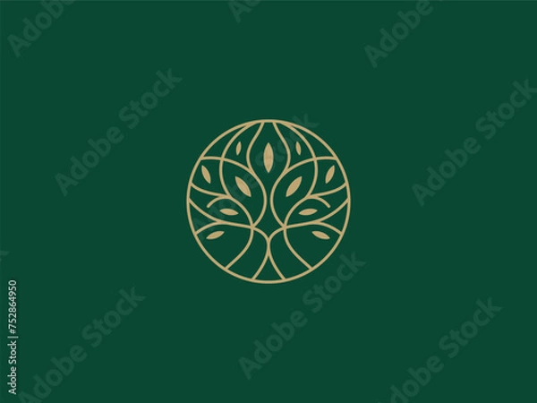 Obraz Professional Oak Tree Logo Design