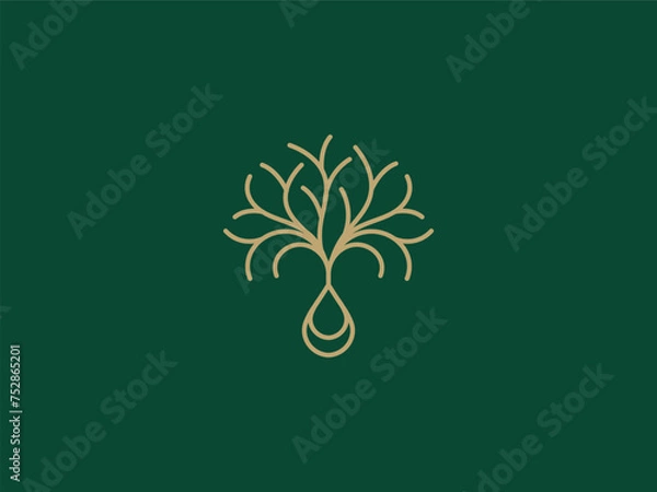 Obraz Professional Oak Tree Logo Design