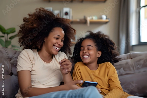 Fototapeta Mutter und Tochter