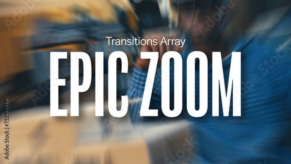 Fototapeta Epic Zoom Transitions Array | Drag and Drop Style