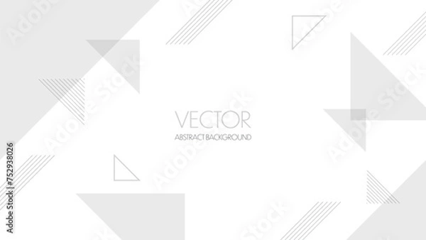 Obraz 三角形をあしらった幾何学的な背景