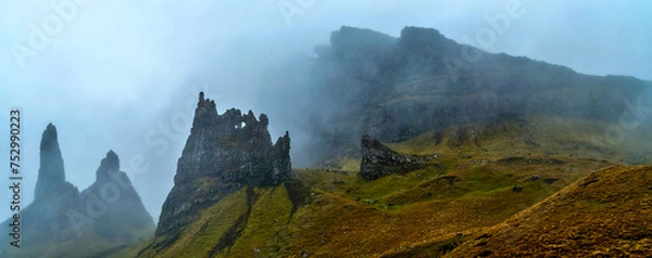 Obraz Ile de Skye, Ecosse, Old Man of Storr,
