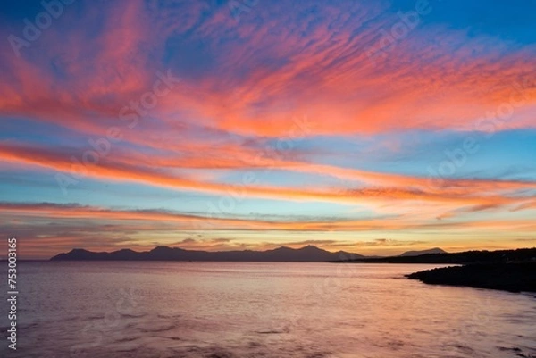 Obraz sunrise over the sea