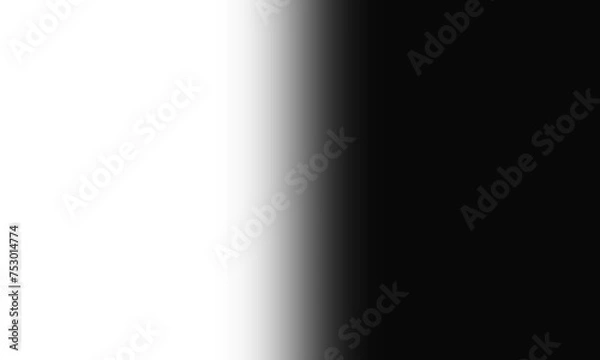 Obraz Black and white gradient background, gradient presentation template