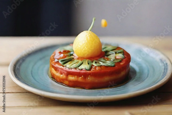 Obraz tomato and cucumber