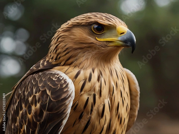 Obraz red tailed hawk eagle