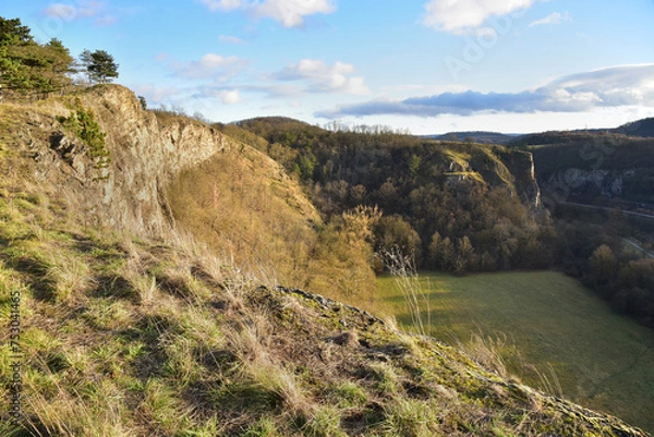 Fototapeta Šan's corner and the Alkazar quarry in winter