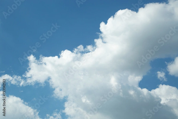 Obraz blue sky with clouds