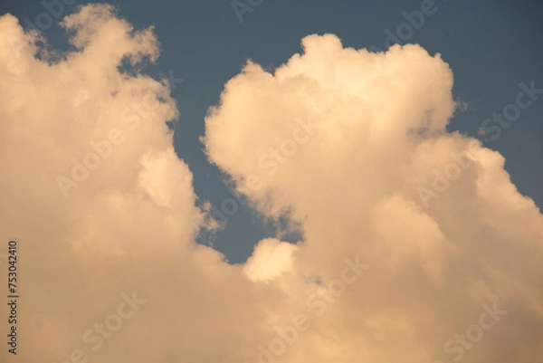 Obraz blue sky with clouds