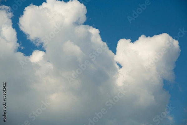 Obraz blue sky with clouds