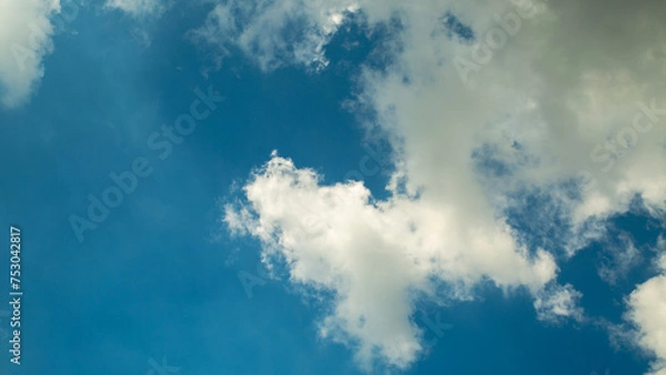 Obraz blue sky with clouds