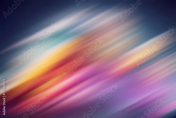 Fototapeta Abstract Stripes Geometric colorful Gradient Background Vivid Blurred defocused wallpaper illustrations
