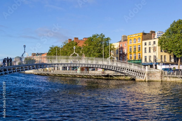 Fototapeta Most Ha'penny - Dublin