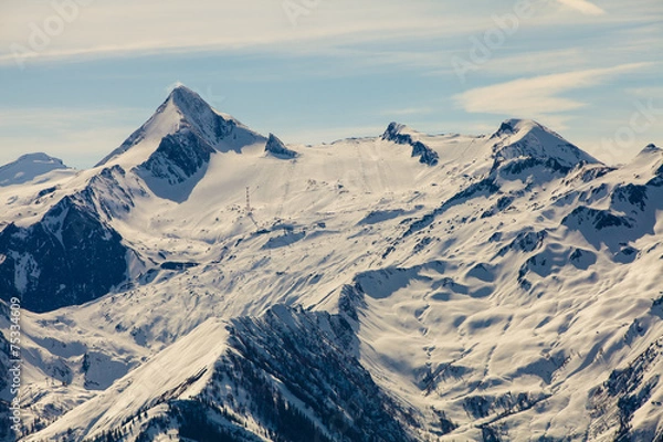 Fototapeta ski resort 