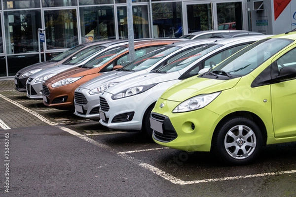 Fototapeta Autoreihe