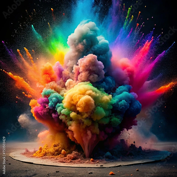 Obraz Rainbow Color Background