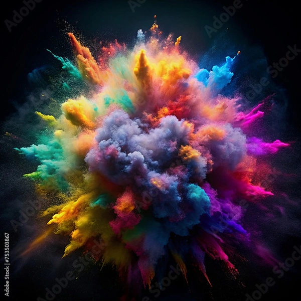 Obraz Holi Color Background