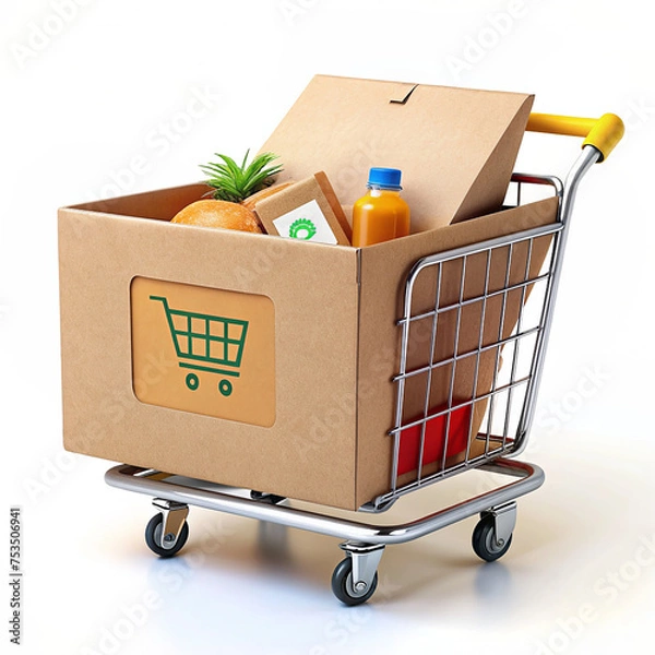 Obraz Food Box Delivery