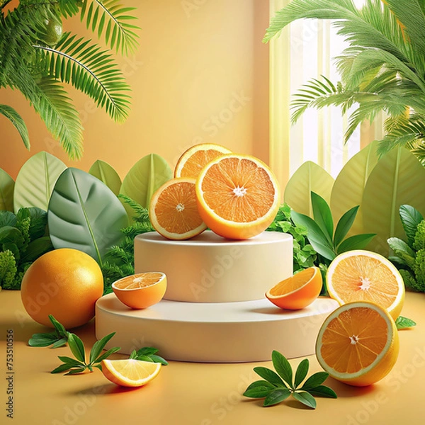 Obraz Citrus Fruit Background