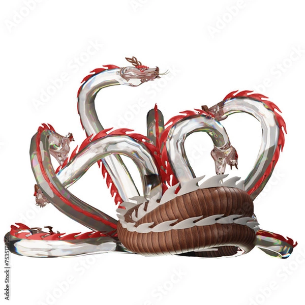 Obraz 3d rendering object collections hydra