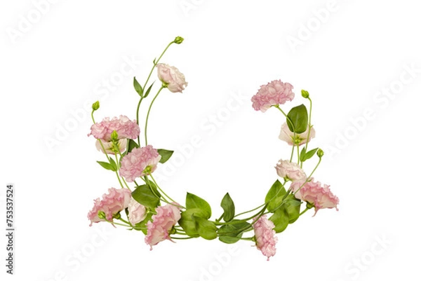 Obraz Flower frame production png file