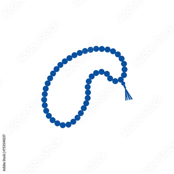 Obraz tasbih icon vector