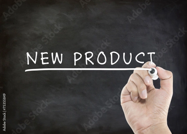 Obraz new product word