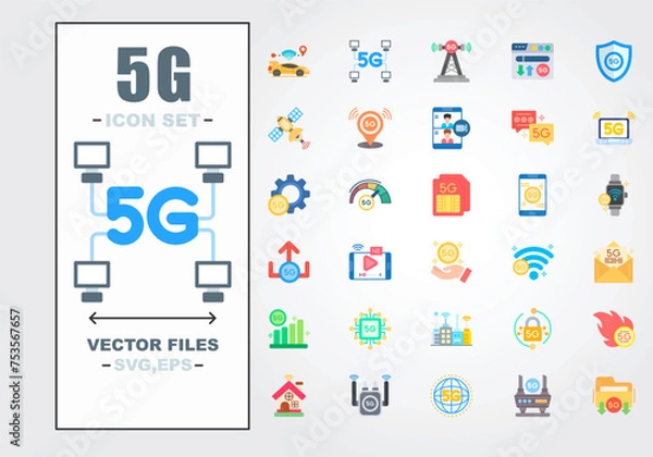 Fototapeta 5G Set File