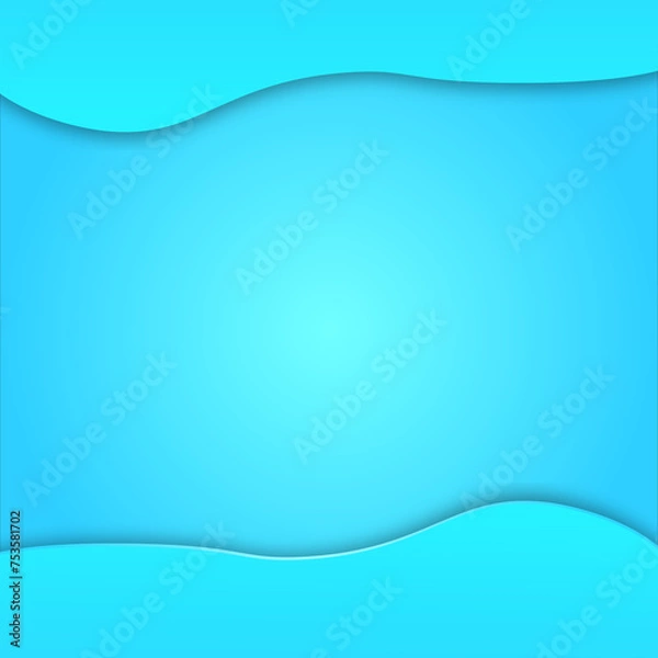 Obraz Gradient Wave Background