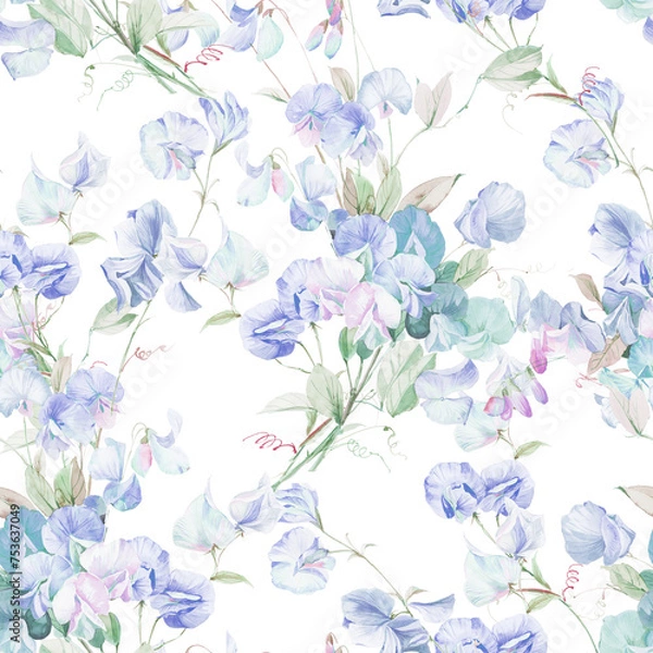 Fototapeta 
floral illustration pattern