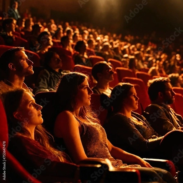 Obraz Publikum in Kino oder Theater
