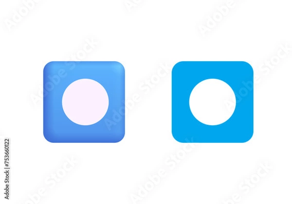 Fototapeta Record button