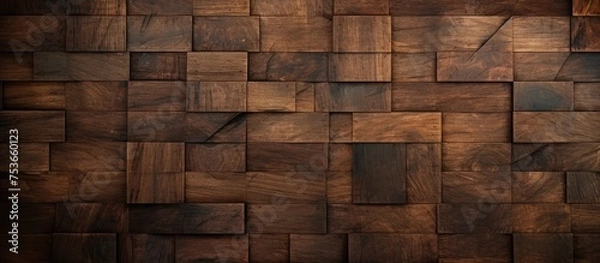 Fototapeta Abstracted Old Wooden Flooring Background