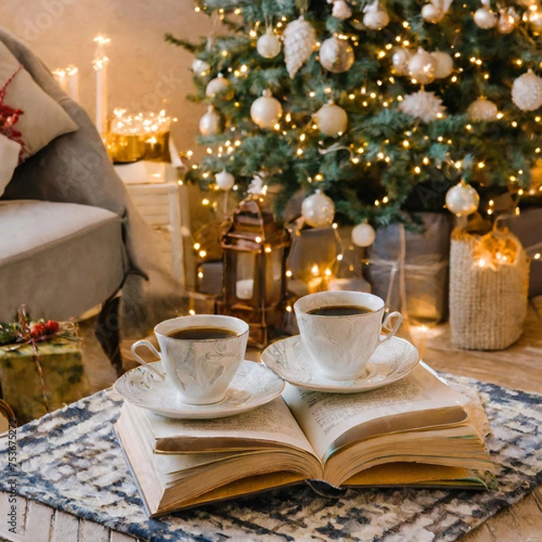 Obraz 따뜻한 커피한잔