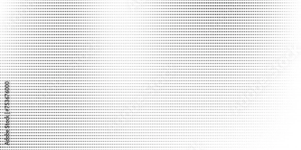 Fototapeta Background with monochrome dotted texture. Polka dot pattern template modern.