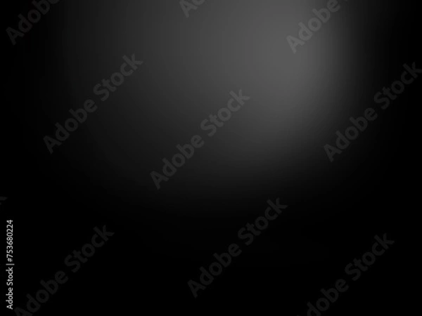 Obraz Black shadow gradient illustration background with ground line