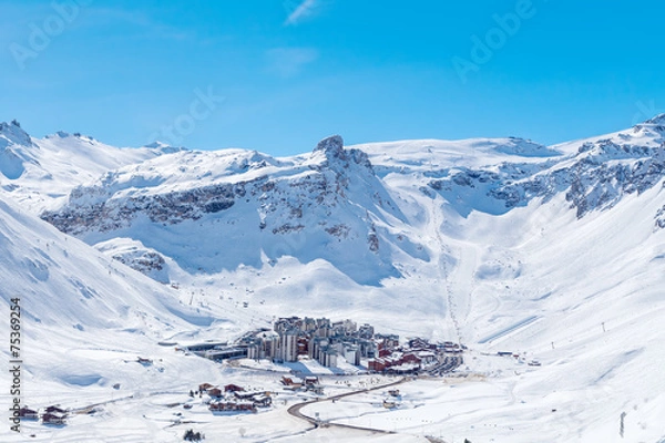 Obraz Tignes val cleart.