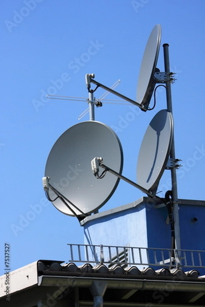 Fototapeta Satellitenschüssel