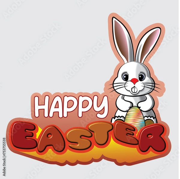 Fototapeta easter bunny 