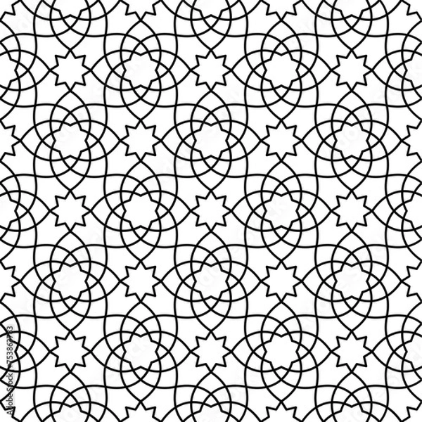 Fototapeta Geometric pattern background