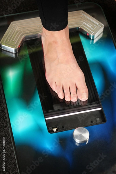 Obraz 3D foot scanner
